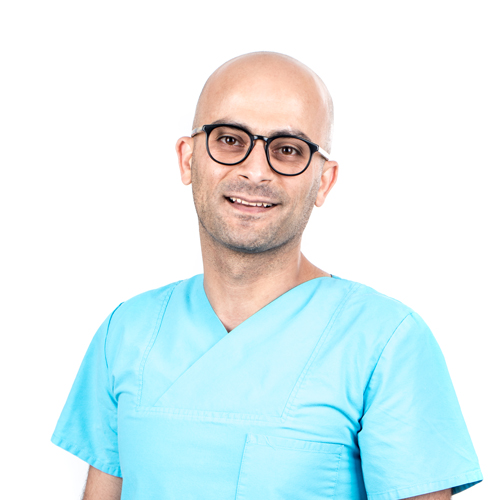 Angestellter Zahnarzt Rami Hamdan